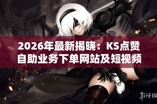 2026年最新揭晓：KS点赞自助业务下单网站及短视频平台点赞评论助力服务全解析