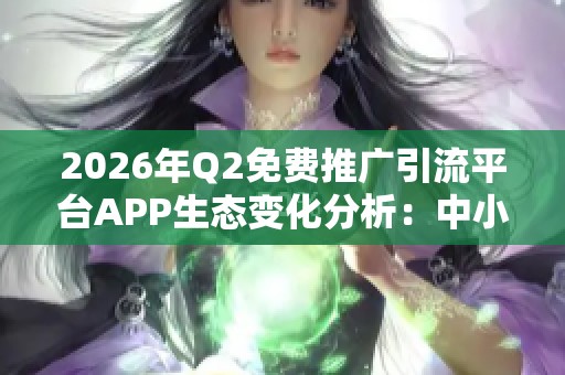 2026年Q2免费推广引流平台APP生态变化分析：中小商家如何有效规避风险？