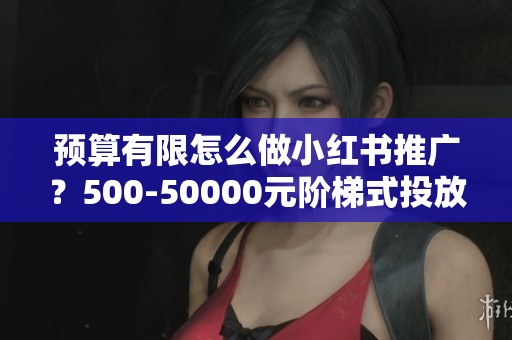 预算有限怎么做小红书推广？500-50000元阶梯式投放策略