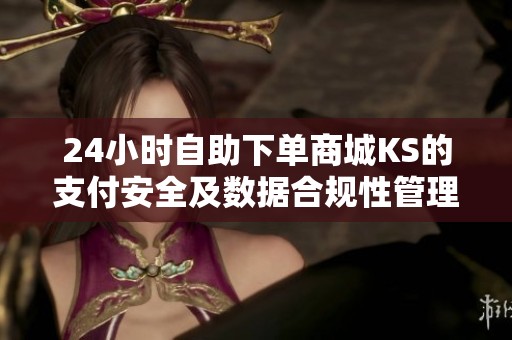24小时自助下单商城KS的支付安全及数据合规性管理关键要素解析